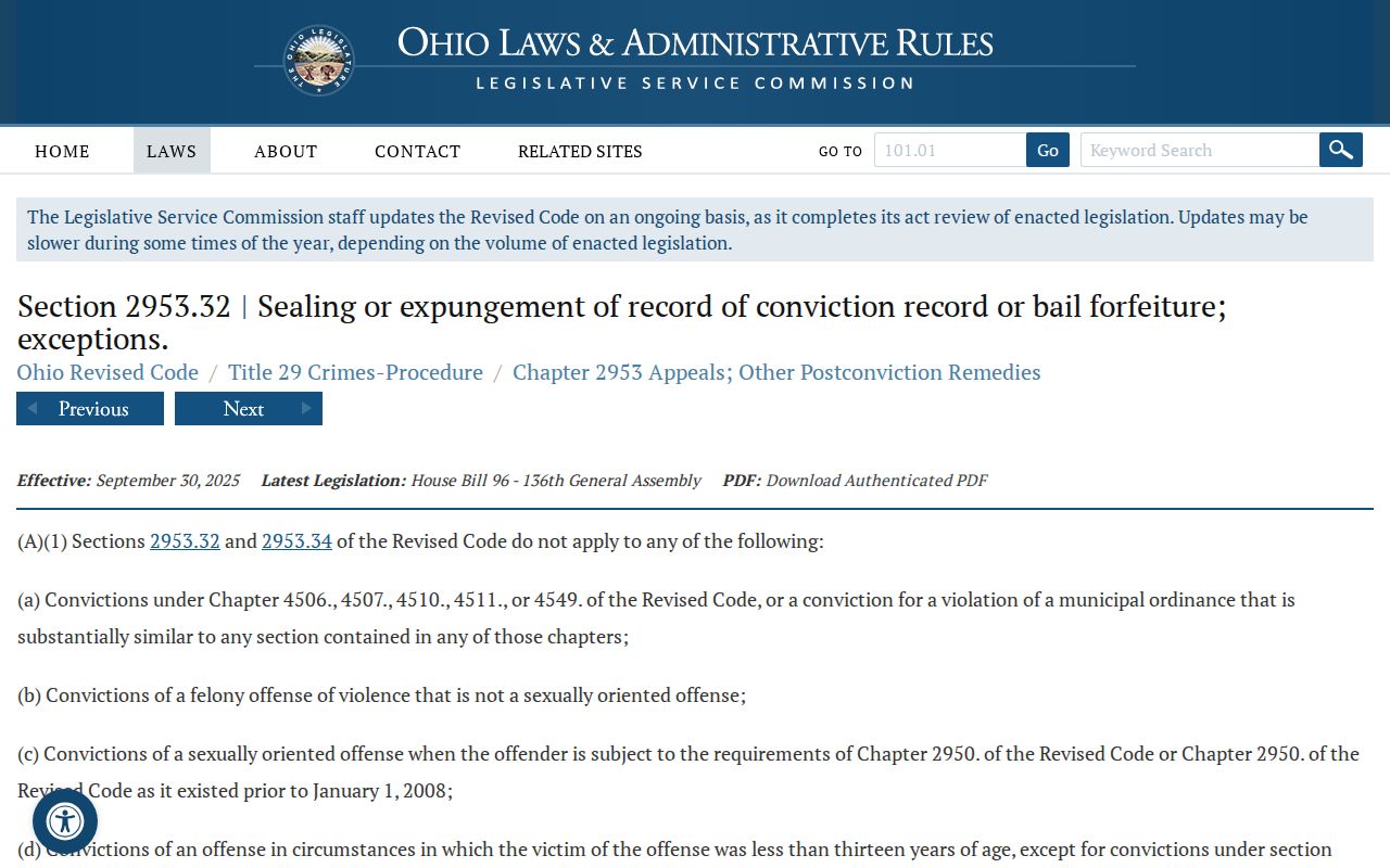 Wayne County criminal docket adult sealing and expungement statute