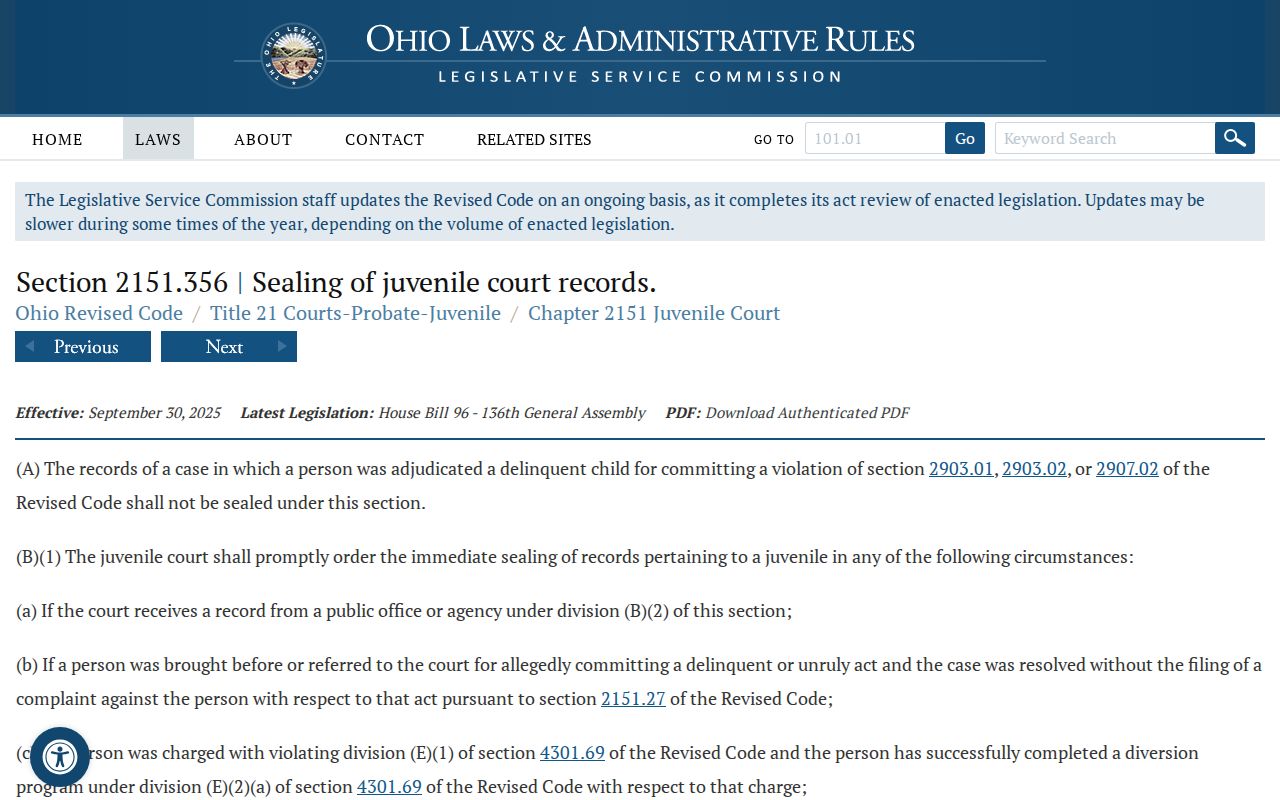 Wayne County traffic court records juvenile sealing statute context