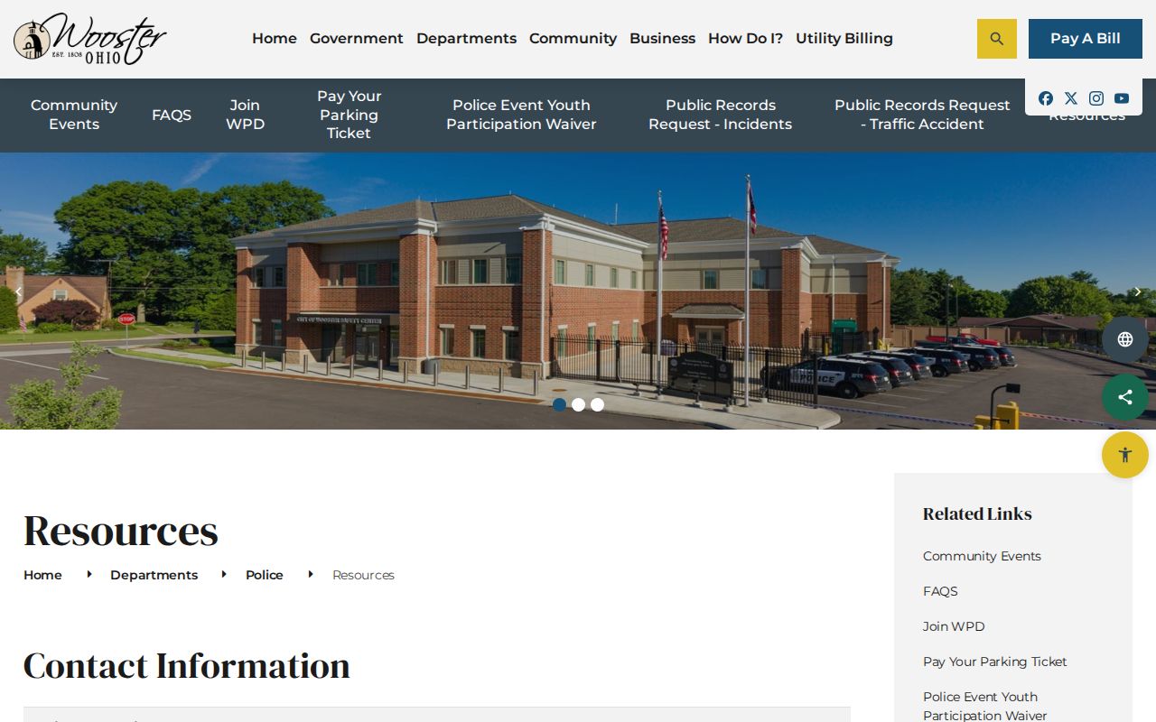 Wooster court records county court routing resources